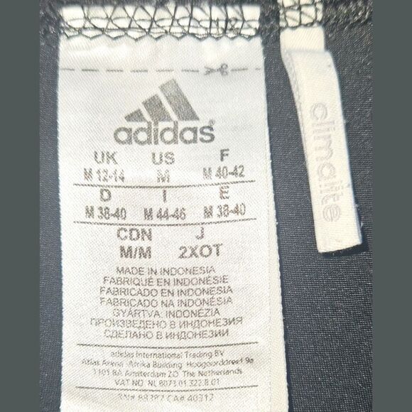 ADIDAS Women's Drawstring off black Workout Pants with Climalite Size M - Picture 10 of 12